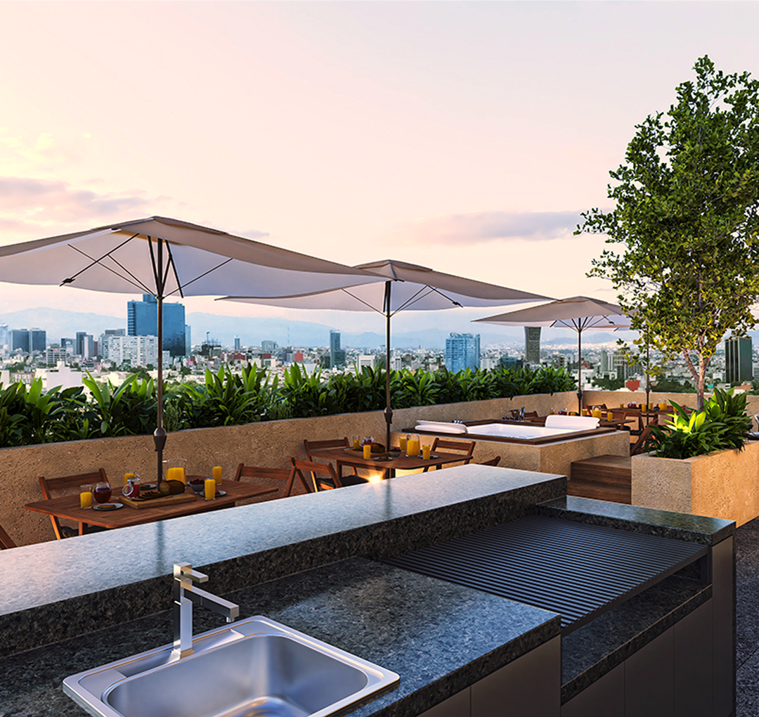 Vista del render de la constructora GDC Desarrollos